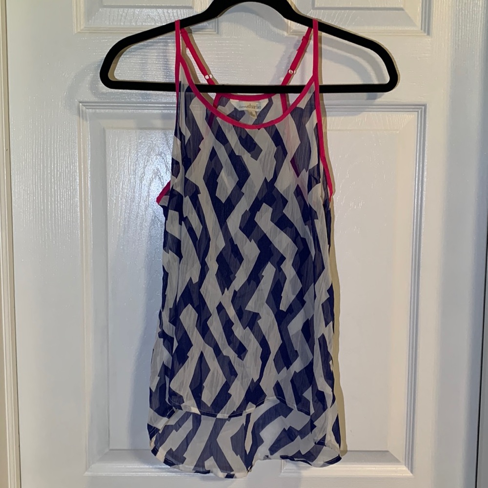 Printed tank top